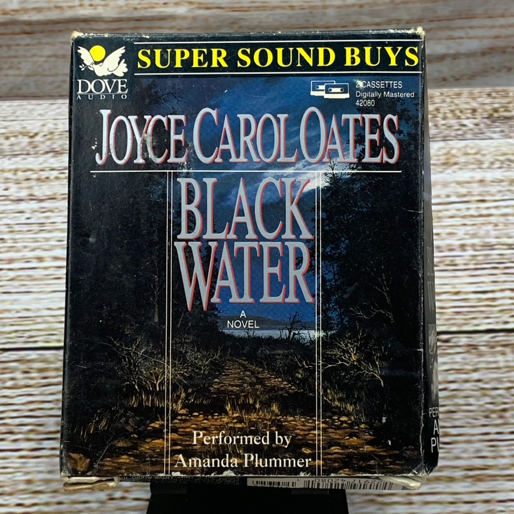 Black Water - Joyce Carol Oates‎ Dove Audio  Audiobook Cassette Amanda Plummer